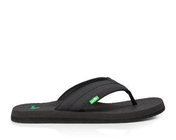 Sanuk Beer Cozy 2 Flip Flop Herr Svarta | Sverige 363FDN